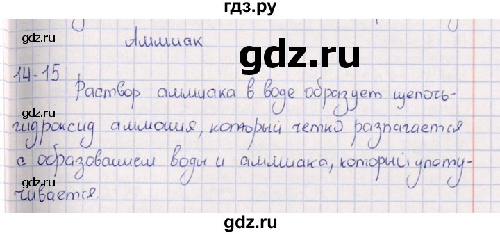 ГДЗ по химии 8‐11 класс Гольдфарб задачник  глава 14 - 14.15, Решебник