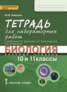Биология 10-11 класс Амахина (Данилов) лабораторные работы