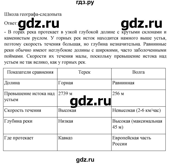 ГДЗ по географии 6 класс Летягин   учебник 2022. страница - 33, Решебник к учебнику 2022